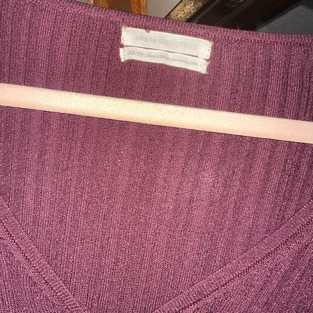 Urban Outfitters Plum/Burgundy Ribbed Sweater - Picture 3 of 4